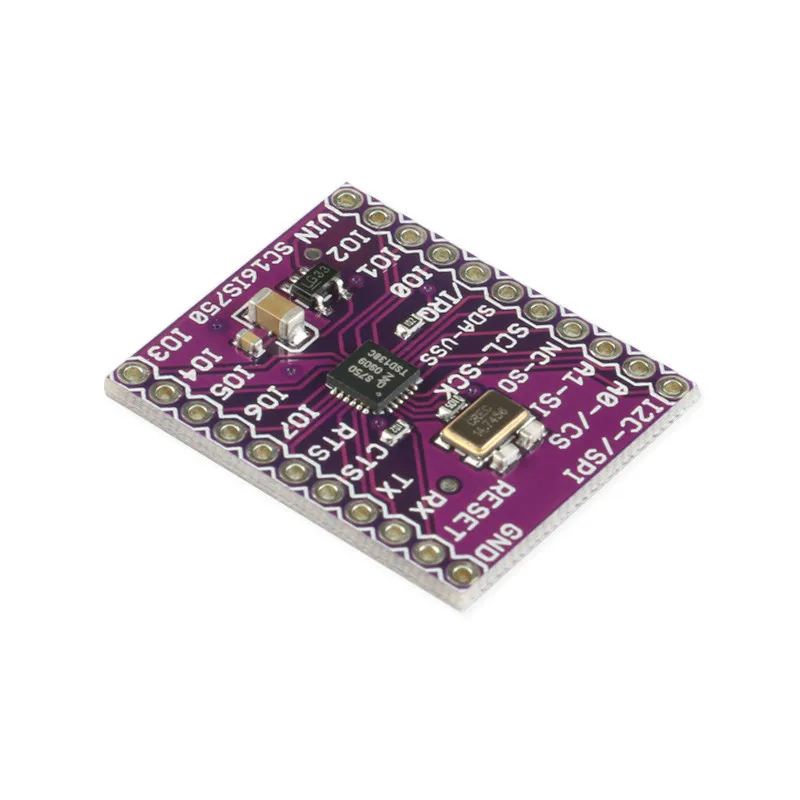 E-TIME SC16IS750 module/CJMCC-750 UART serial port to IIC/SPI bus programmable IO port