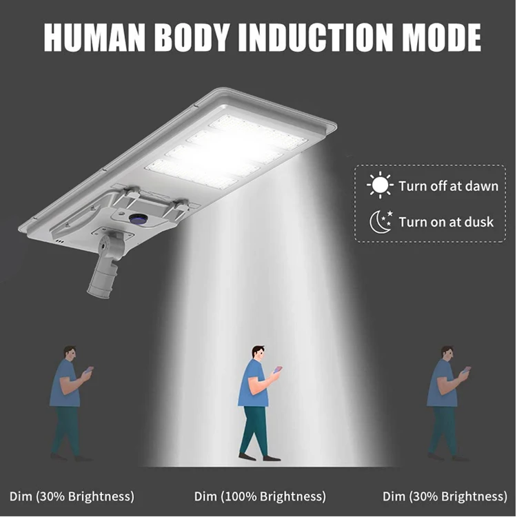New Arrival Waterproof Outdoor Solar Panel Highway 300w 400w 500w All In One Led Solar Streetlight