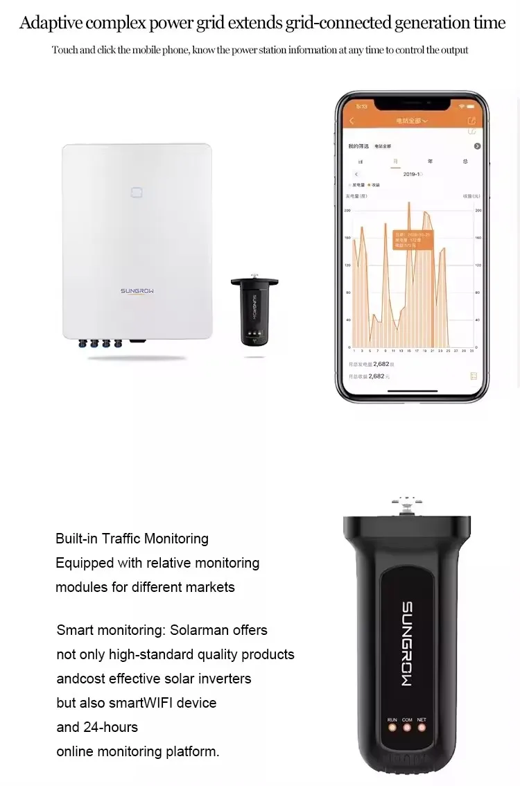 YF Sungrow SG10/12/15/17/20 KW ON GRID THREE PHASE SOLAR INVERTER 50kw 110kw on grid inverterDC/AC Inverters
