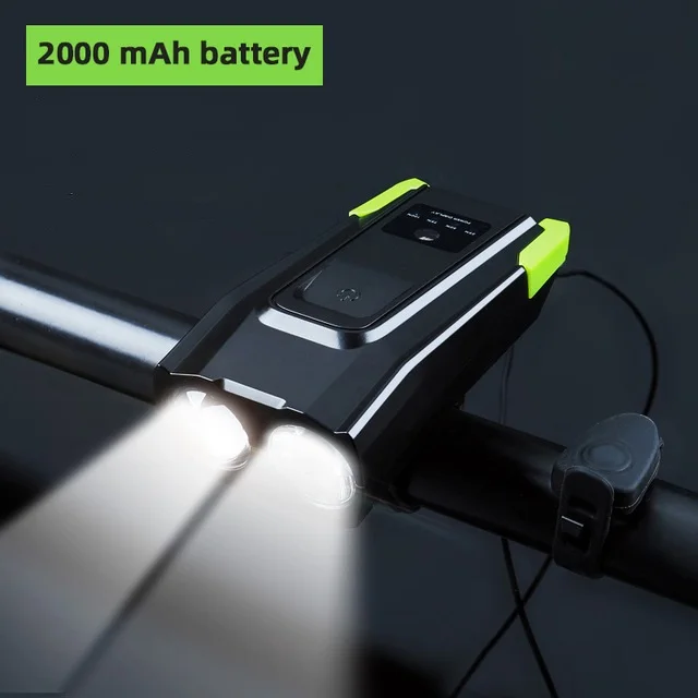 Интеллектуальная сенсорная модель динамика велосипедный фонарь умный Usb Перезаряжаемый Передний для велосипеда Распродажа с гудком и сигнальными
