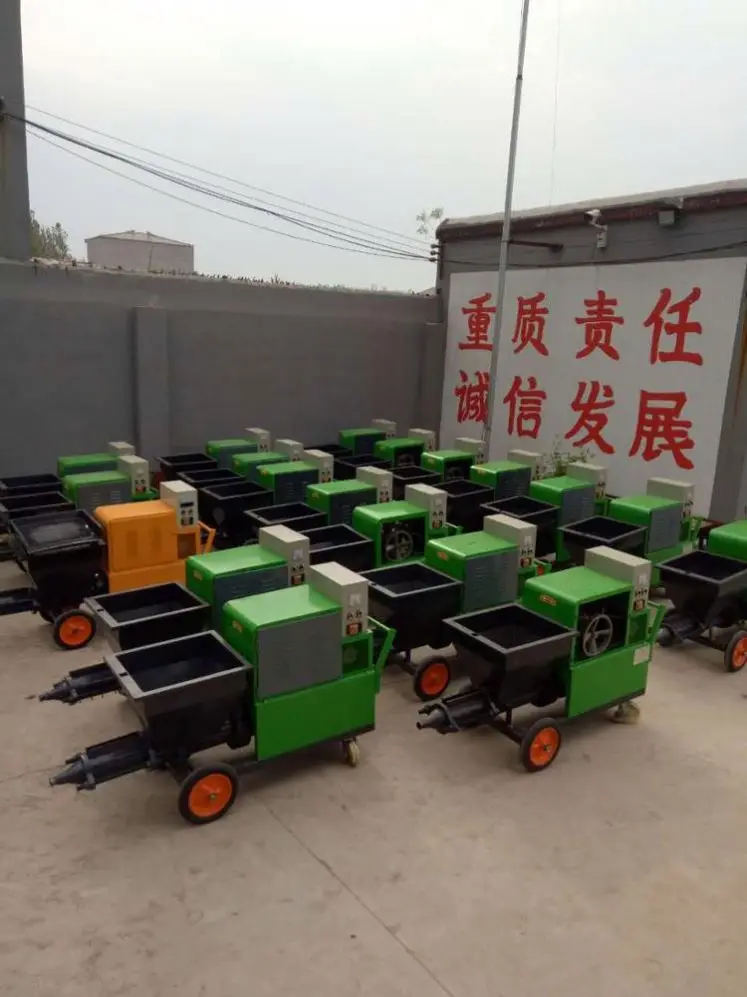 2024 New Type Cement Mortar Grouting Spraying Wall Putty Machine