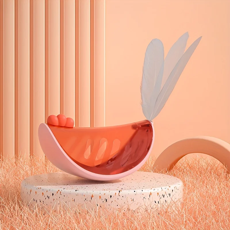 Original Custom Handmade Pet Manufacturer Non-Toxic Eco-Friendly Plastic Funny Interactive Treat Leaking Cat Toy