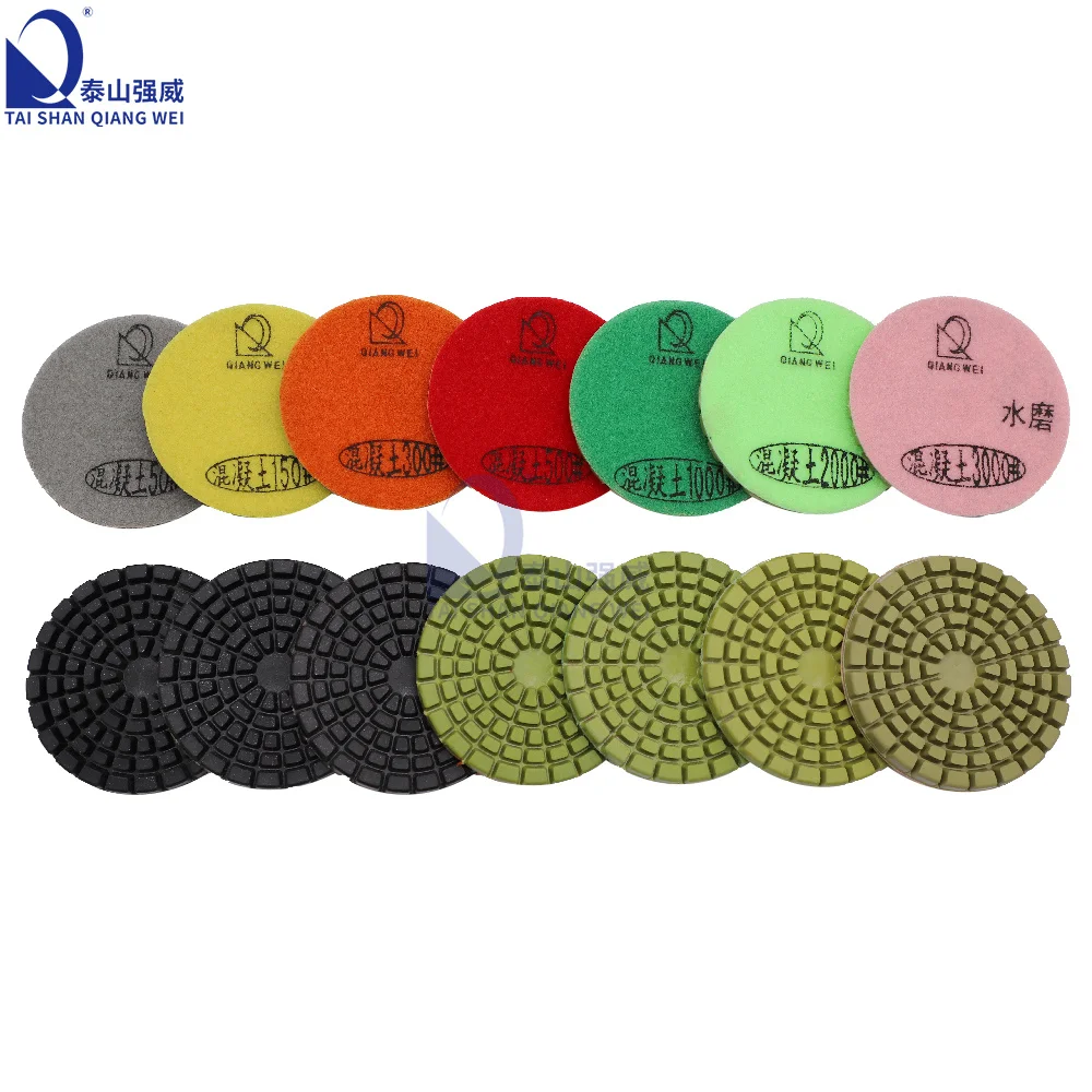 Diamond Polishing Pads 4*100mm for Concrete Granite