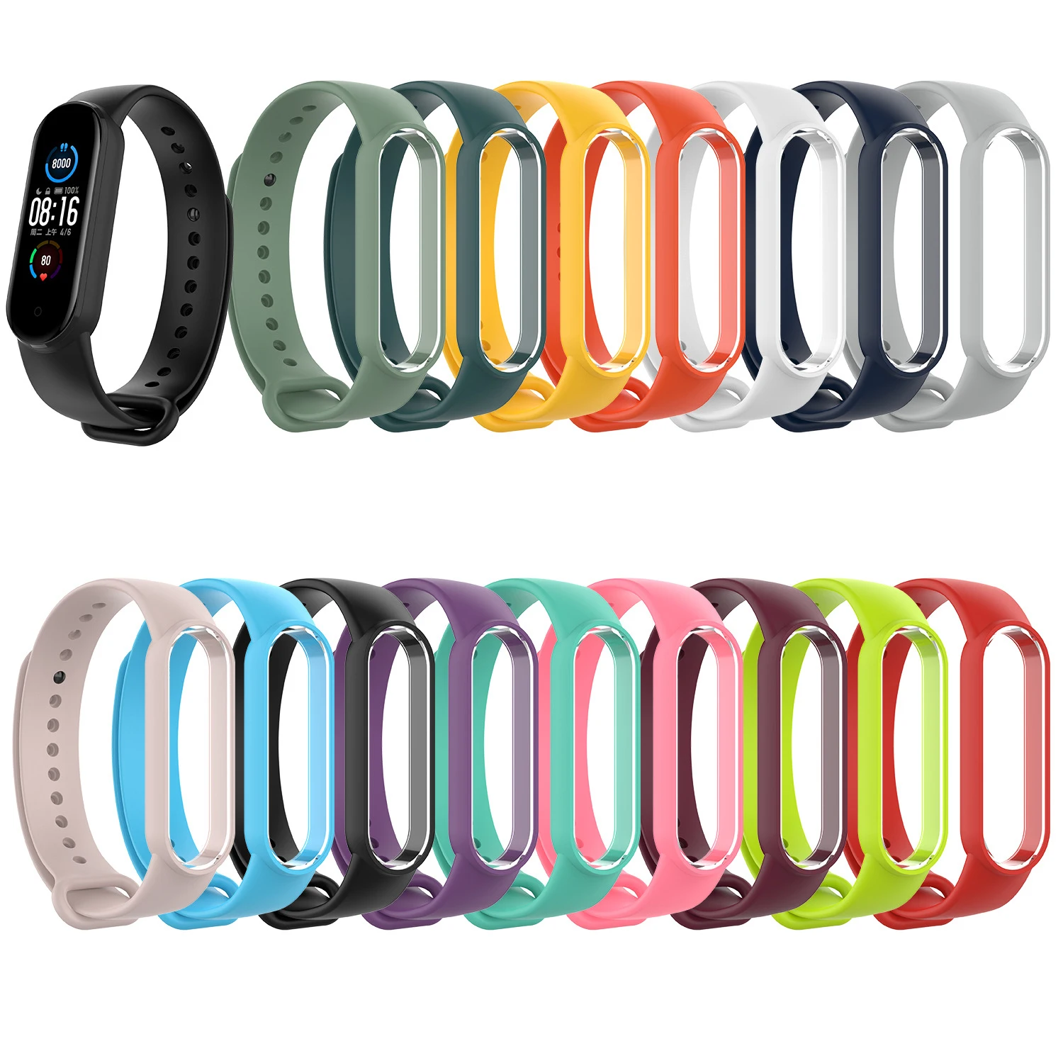 Mi Band 6 Smart Watch M3 M4 M5 M6 Smart Band Fitness smartband Bracelet M 6 Smartwatch M6 in mobile phone
