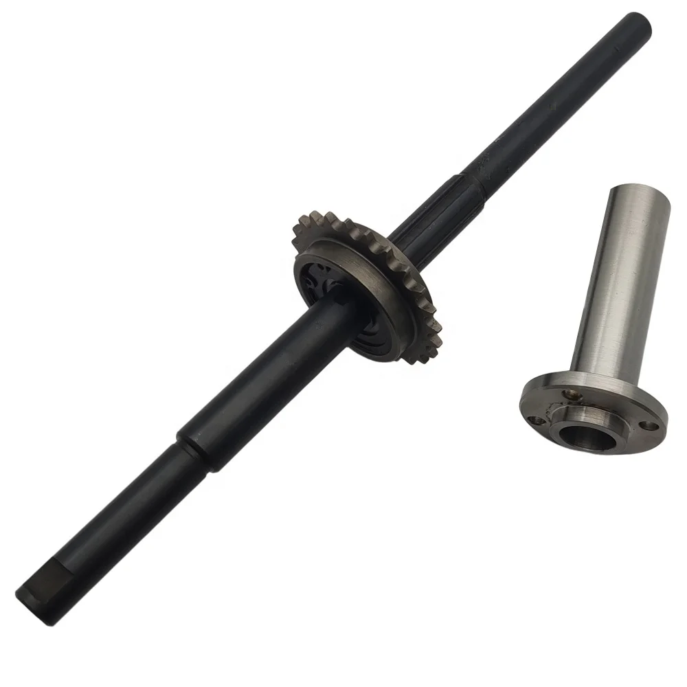 High Quality CNC Machining Drive Gear Shaft Custom Steel Parts