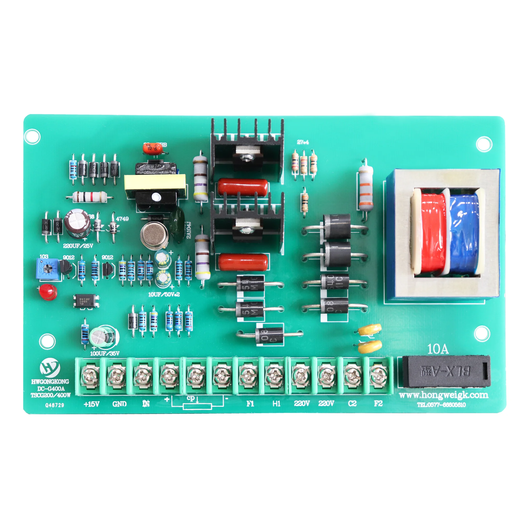 SCR-08 DC Motor Speed Control Board DC Speed Regulation Plate DC Motor Electric Control Board