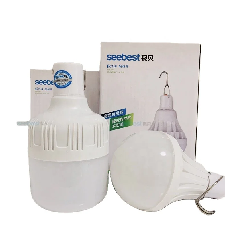 Светодиодная перезаряжаемая лампочка для дома, кемпинга, аварийный ночник, многофункциональный