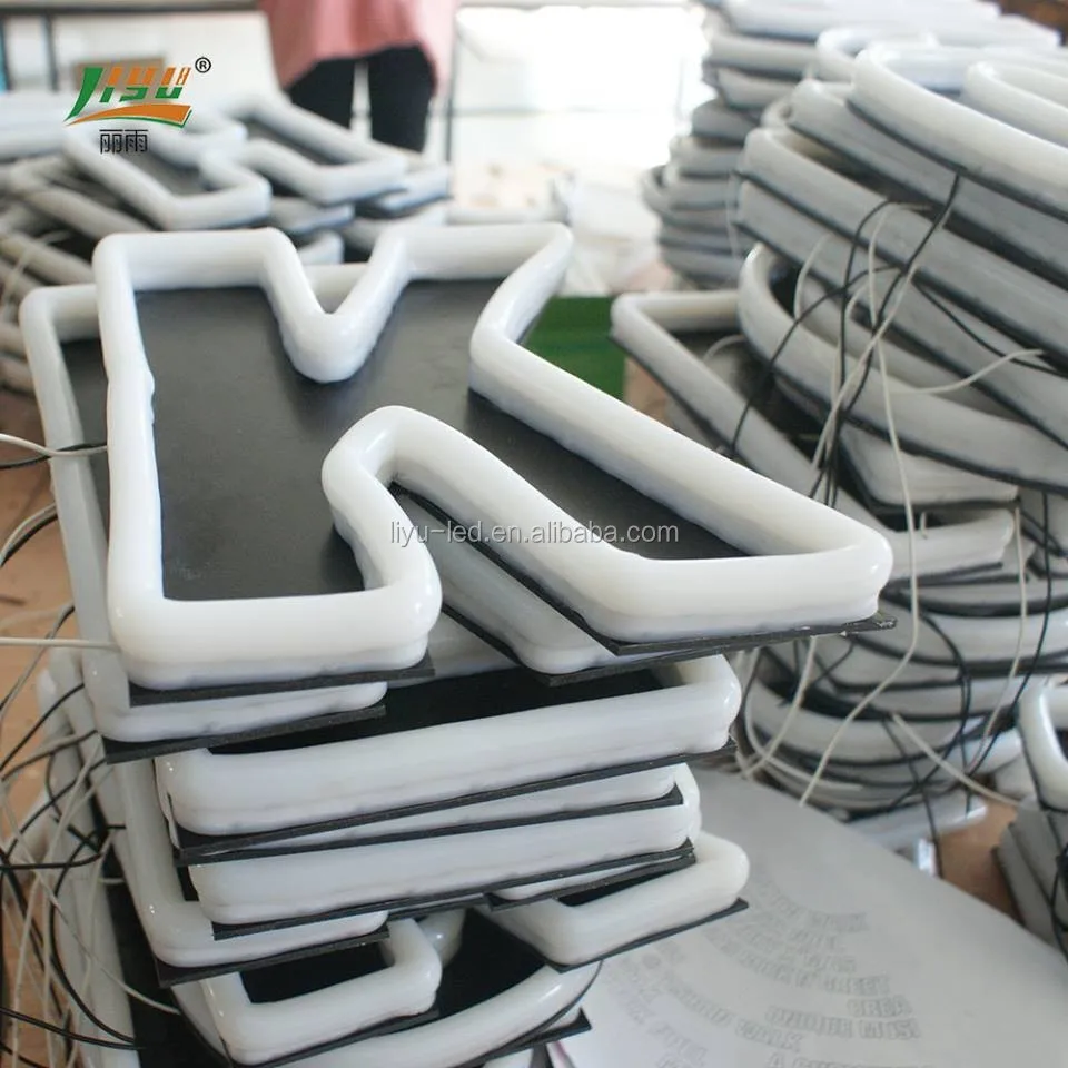 Dropshipping Custom Design Acrylic Letter LED Light Flex Neon Sign NO MOQ For Wall Party Wedding Decor