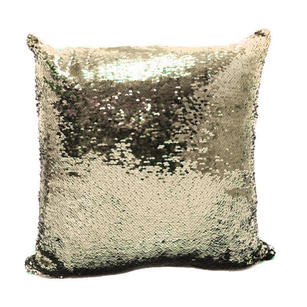 200 Packs Sublimation Blanks Reversible Throw Sequins Pillow Cover Square Shape Magic Sequin Pillow Case