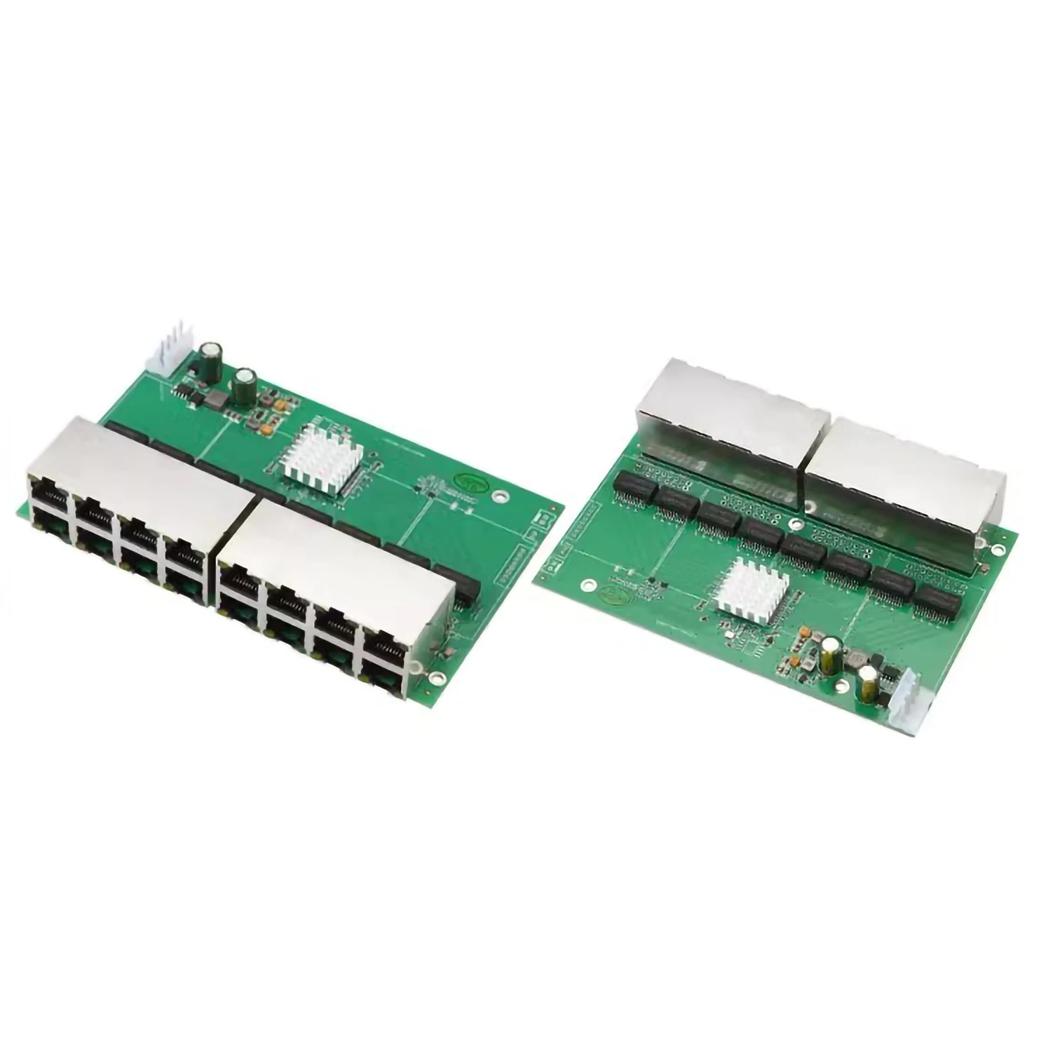 16-портовый коммутатор Ethernet 100 Мбит/с модуль коммутатора домашней сети опционально 48 В 8-портовый PCB