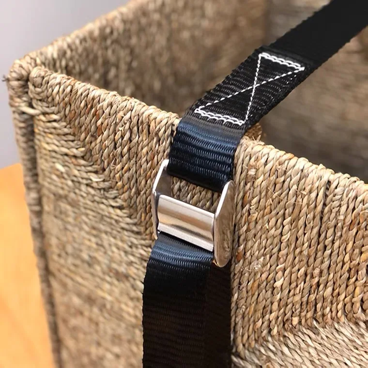 load-bearing capacity 500kg 25mm Metal Cam Buckle Tie Down Lashing Endless Straps used for car tightening goods