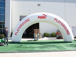 Customized Logo Inflatable Entrance Start Finish Racing Gate Outdoor Inflatable Arches