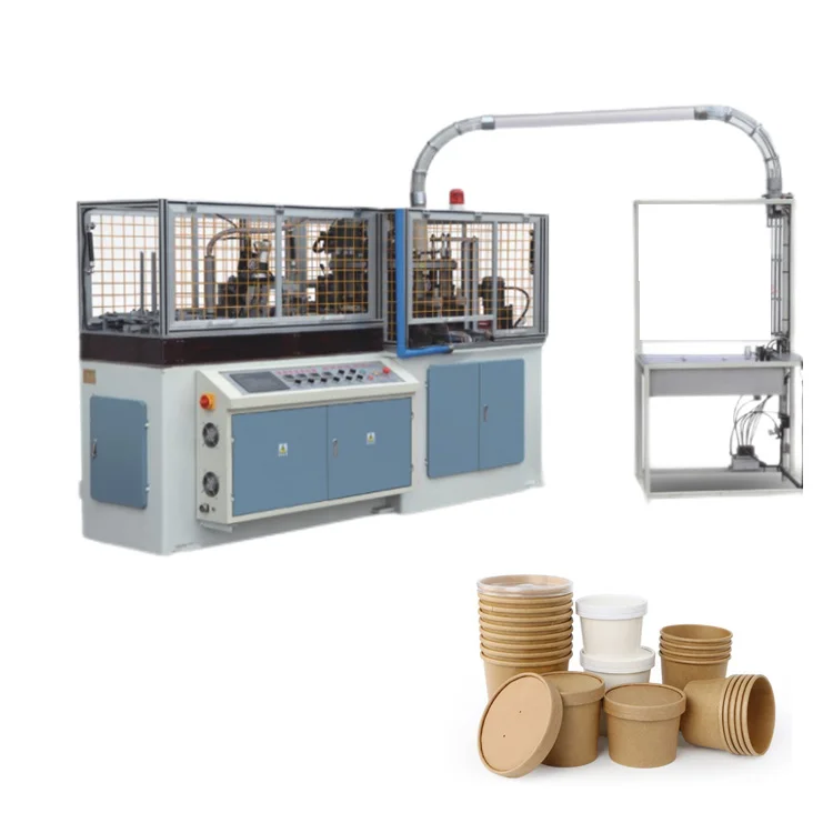 High Speed Kraft Paper Cup and Paper Soup Bowl Making Machine Soup Bowl Paper Machine