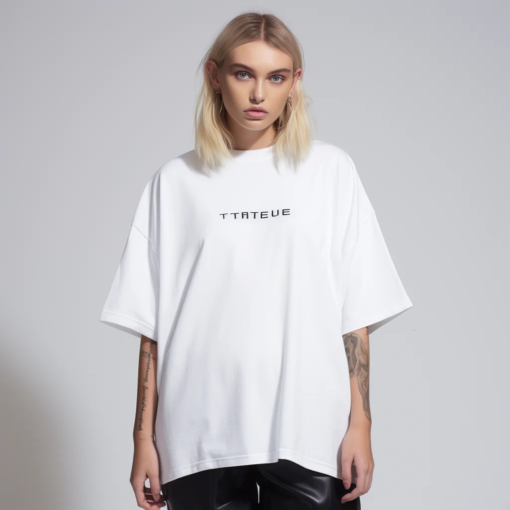 Cheap Best quality oversized cotton plain dyed round neck t-shirt women