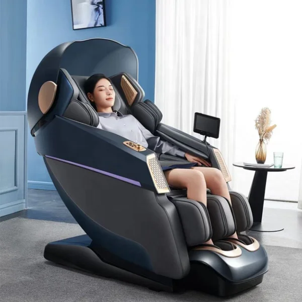 Massage Chair trending products 2024 new arrivals 4D SL track gua sha massage chair OFFICE CHAIR full body zero gravity mas