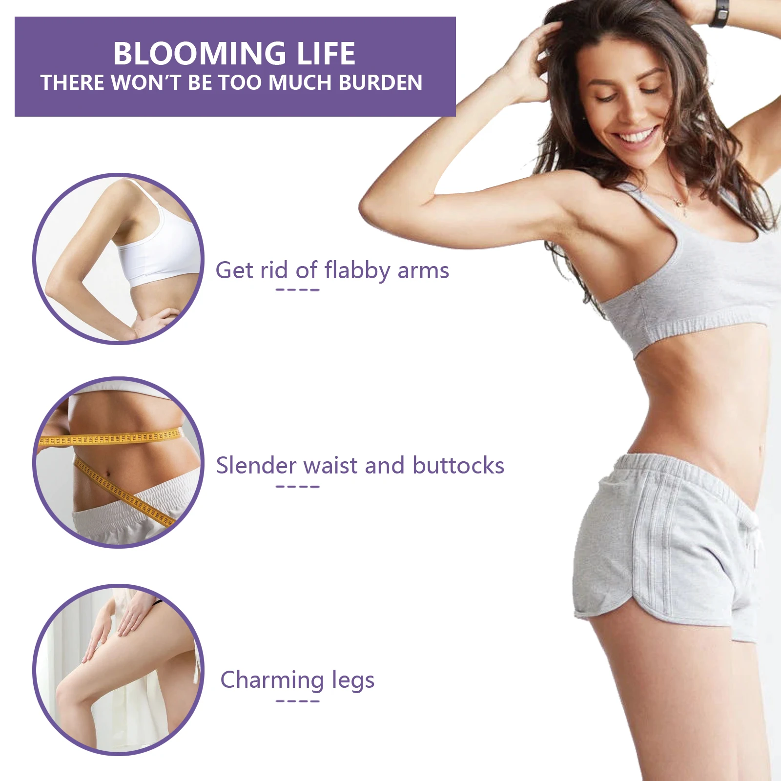 ALIVER Wholesale Natural Moisturizing Reducing Cellulite Burn Fat  Flat Tummy Gel Hot Firming Slimming Cream