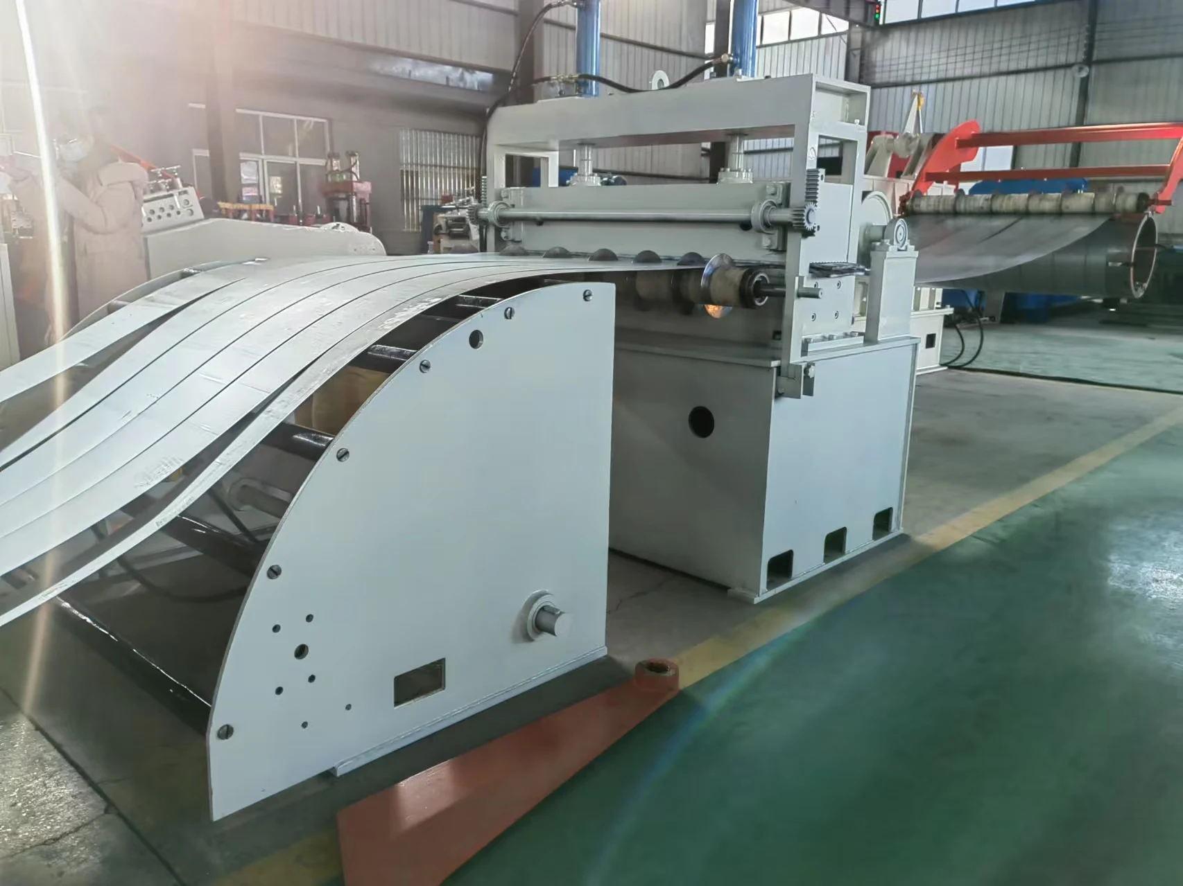 High-Speed Construction Material Slitting Line Efficient Machinery for Processing