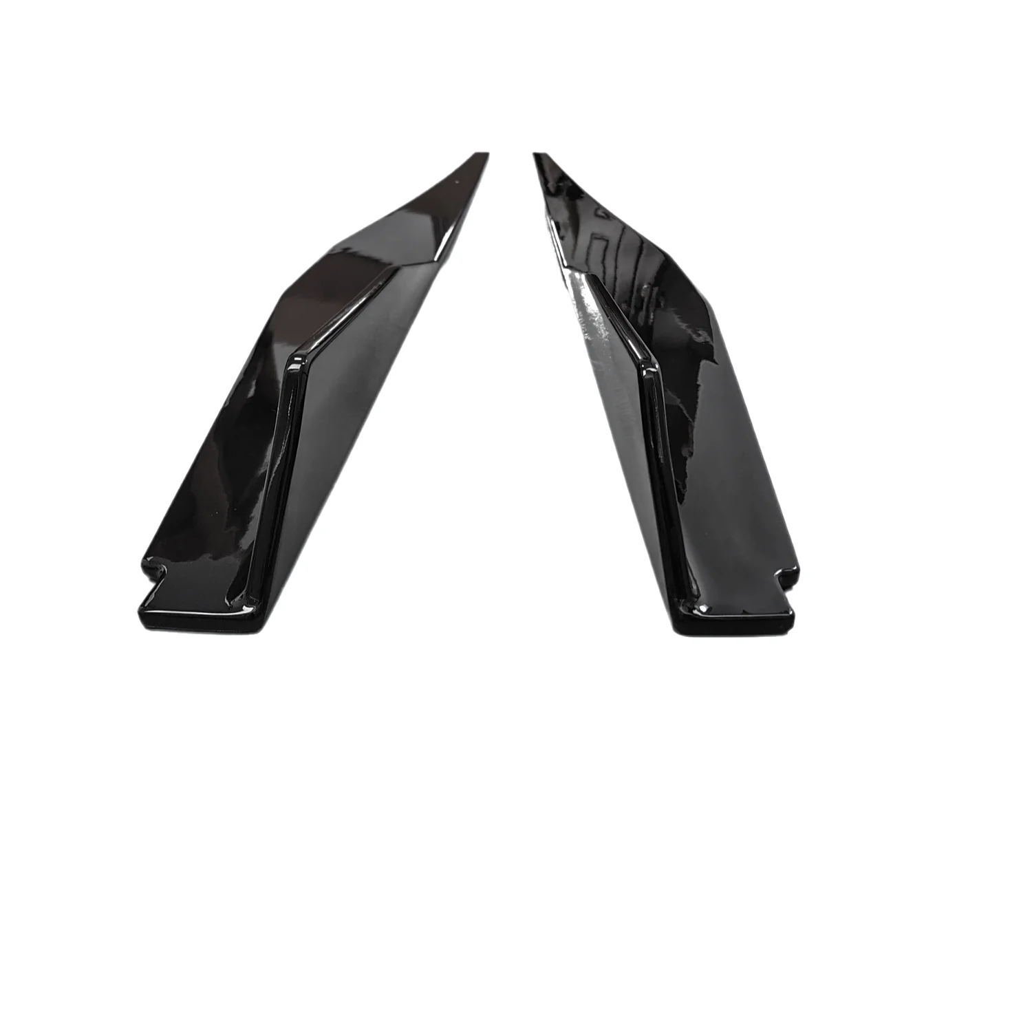 Gloss Black Side Skirts Replacement For Chevrolet Corvette C8 2020-2024