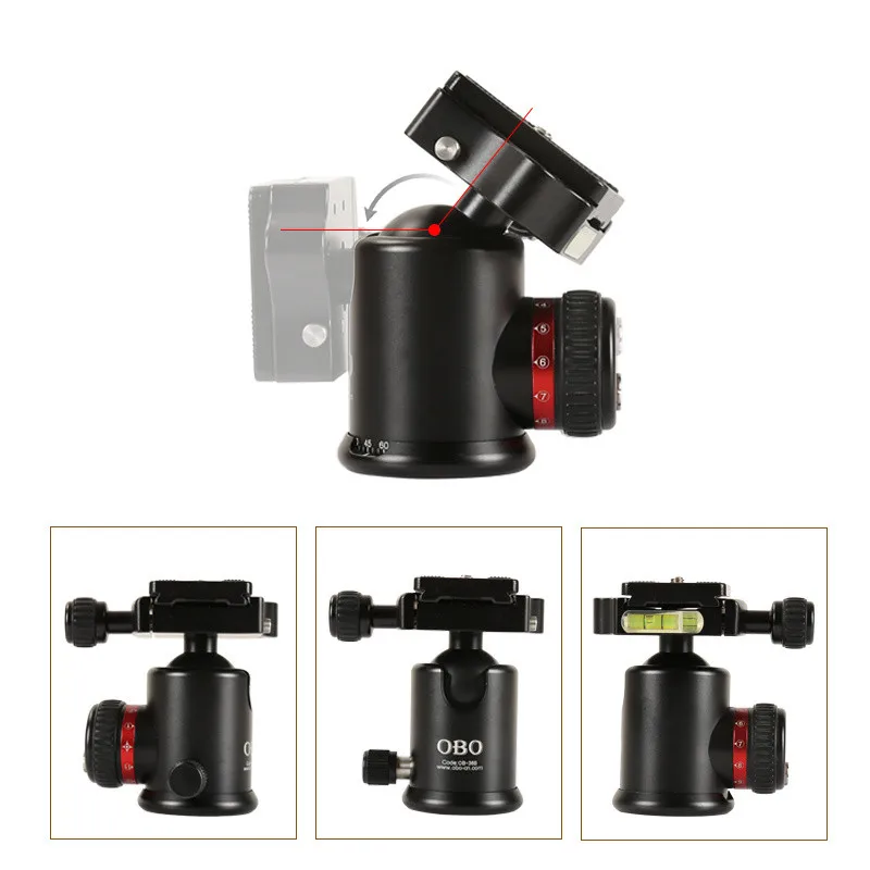 Photographic Equipment camera tripod mini lightweight Ball Head for tripod gopro camera