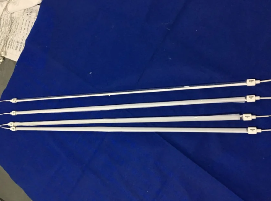 powder coating 1000w quartz halogen shortwave infrared curing heat lamp