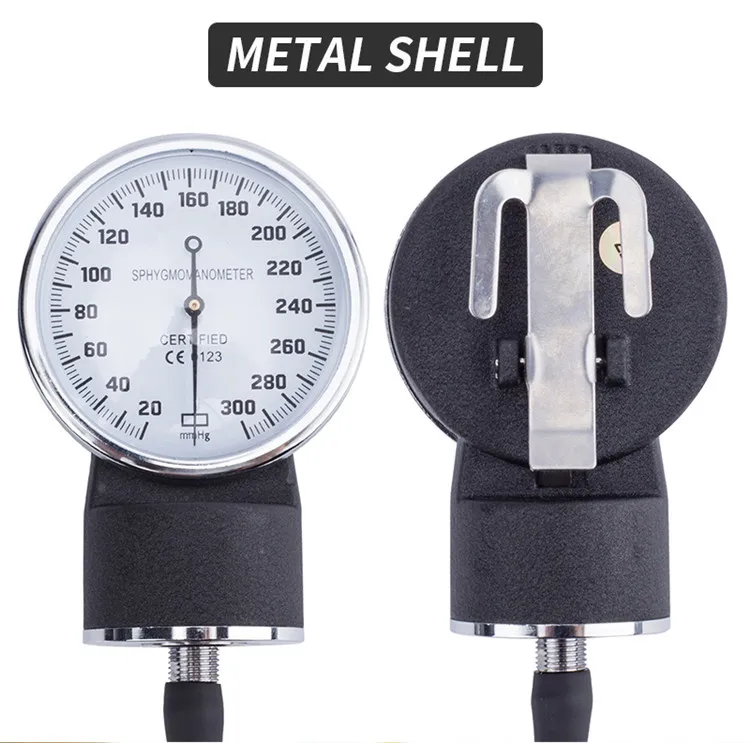 OEM анероидный Сфигмоманометр на ладони стетоскоп мониторы артериального давления полный комплект ручной сфигмоманометр