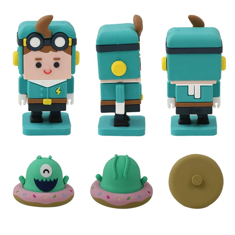 Action Figure Manufacturer Custom Made Silicone Rubber 3D One Piece Oem Anime Action Figure PVC Toys