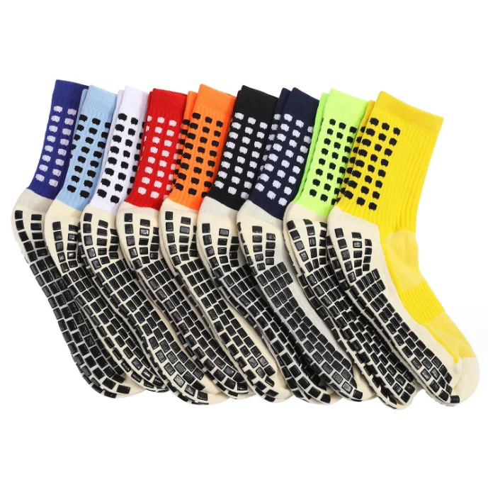 2024 medias calcetas antidelizante de para  futbol New Anti slip Soccer Socks Men Women Outdoor Sport Grip Football Socks