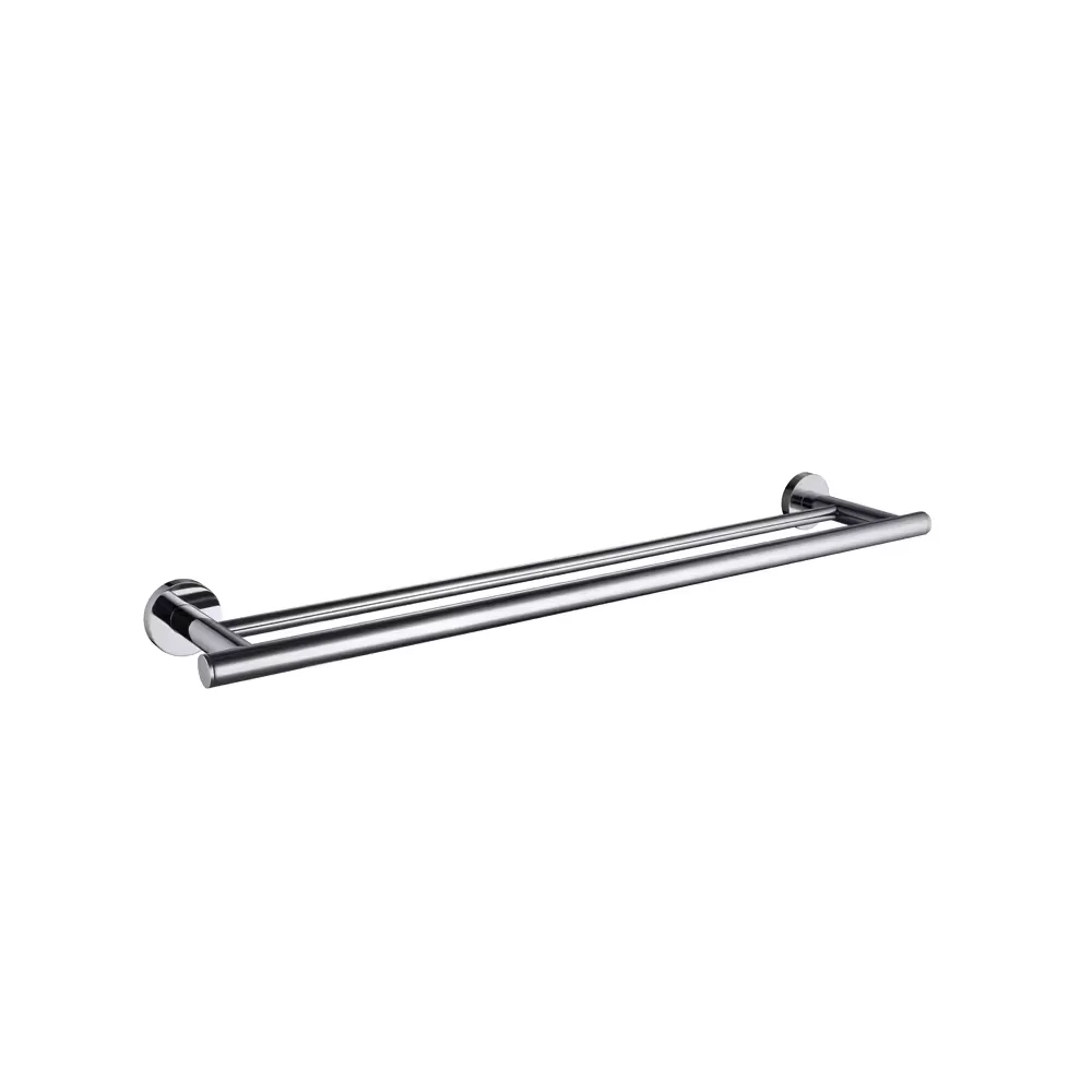 Project Hot Sale Cheap Price 600mm Bathroom Hardware Wall Mounted Glass Shelf Bath Towel Holder