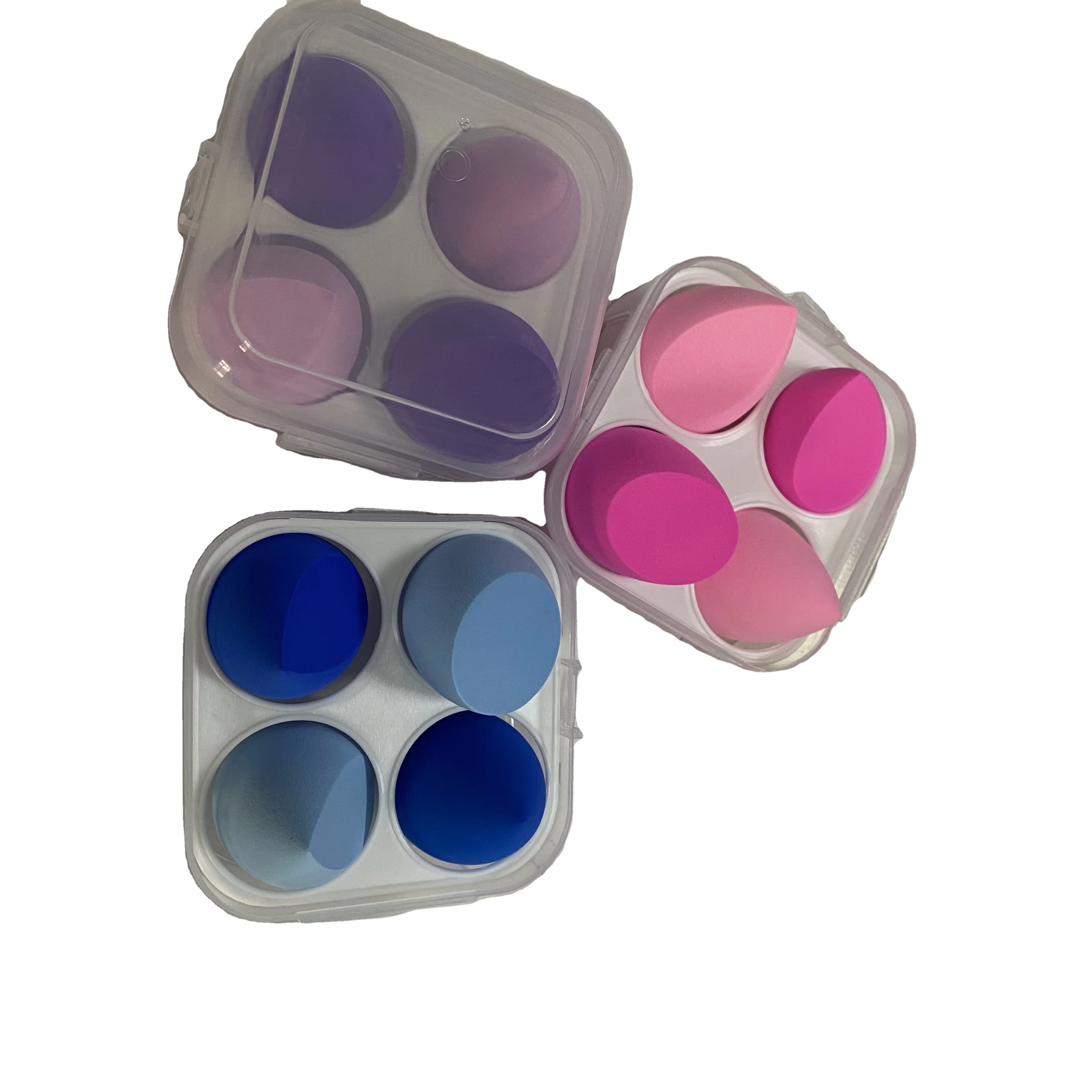 Wholesale Beauty Sponge Egg Set Factory Price Private Label Soft Puff Powder Makeup Sponge