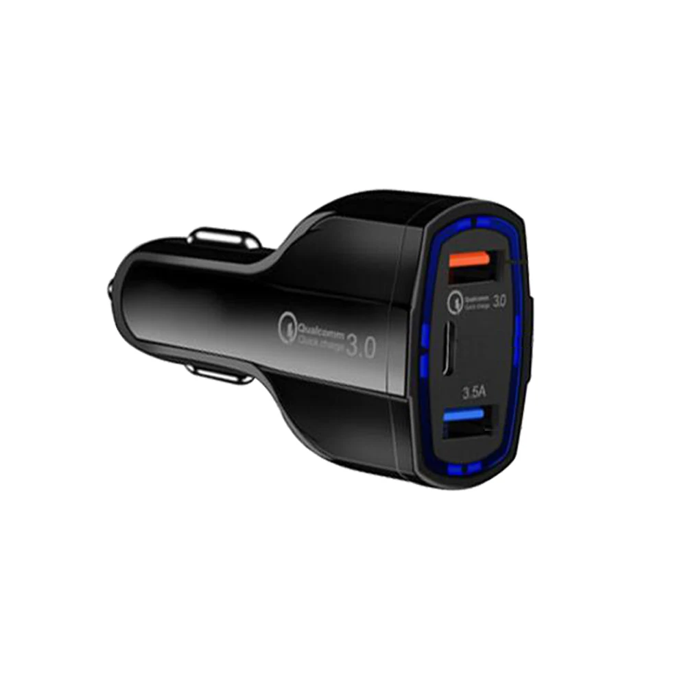 
SIPU best usb type c car charger 2.1 amp usb multi port car adapter 