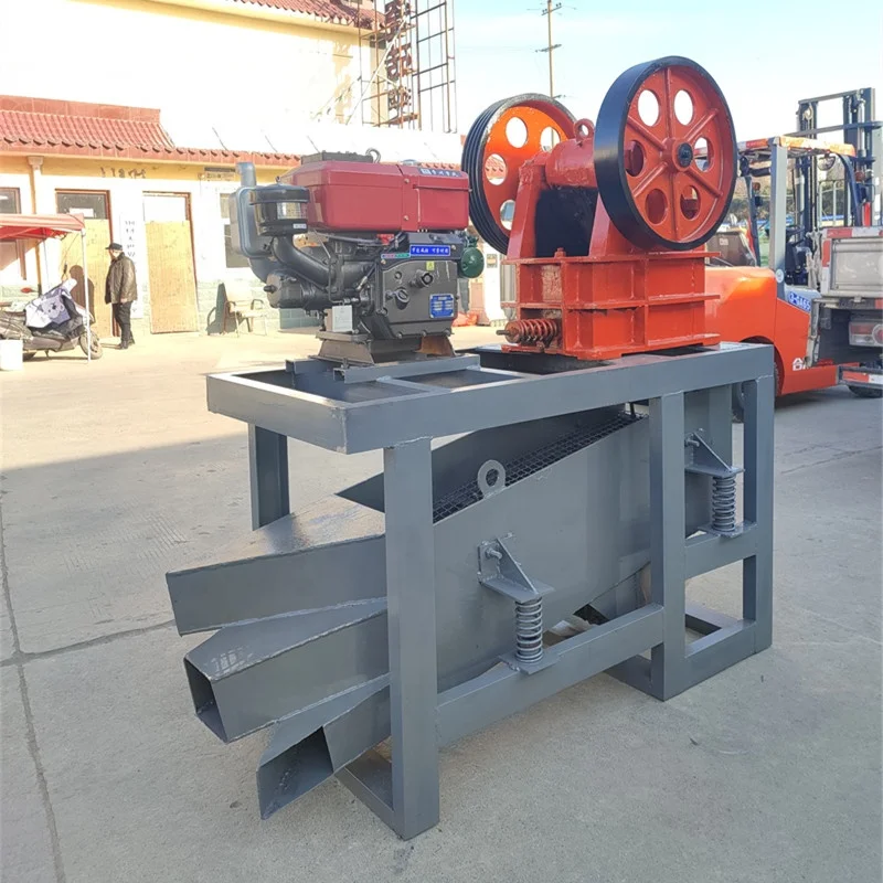 Mini stone rock gold mining iron ore jaw crusher crushing plant japan for sale