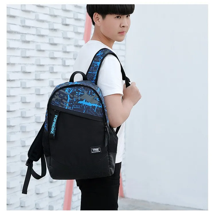 Children Cartoon School Kids Backpack for Girls and Boys Waterproof Computer Leisure Outdoor Travel Canvas Bag
