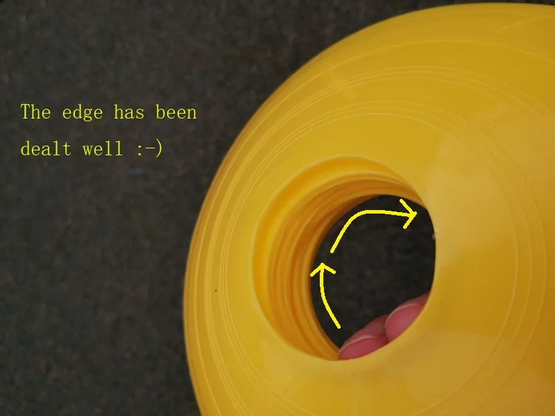 100% virgin raw material Agility training cones for football training