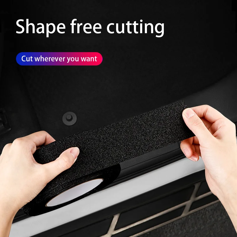 Universal Transparent Peva Anti Slip Grip Tape Car Trunk Threshold Edge Door Sill Protection Film