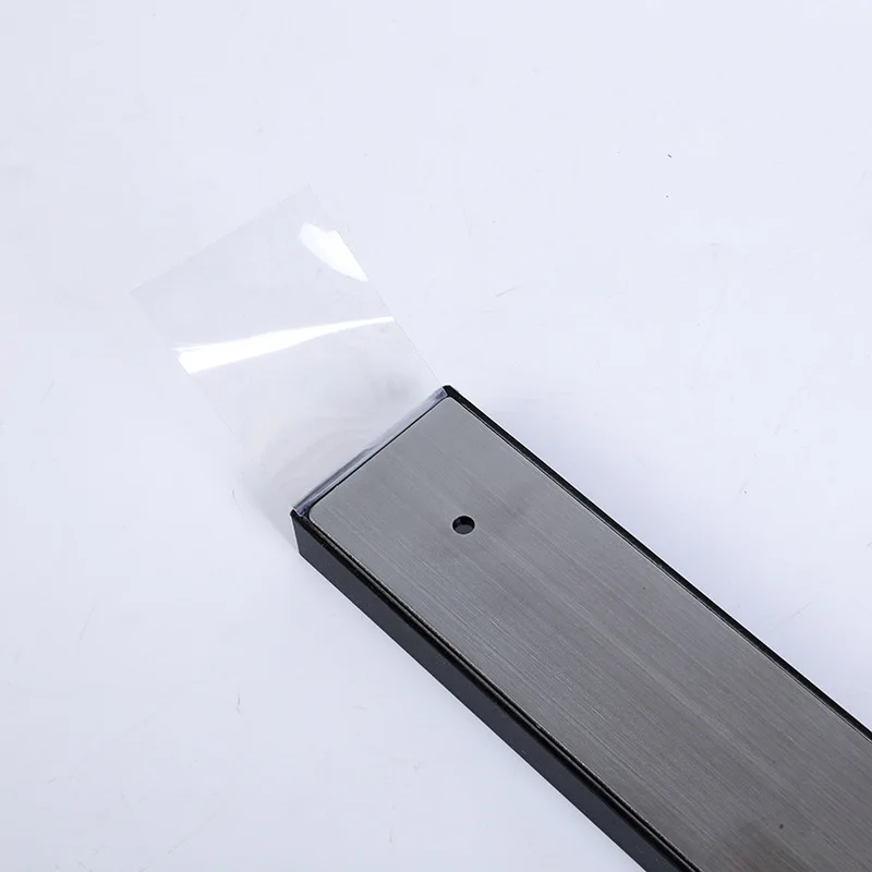 Wall Mount Silicone Shell Rubber Coated Magnetic Knife Holder, Kitchen Tool Storage Magnet Strip/ Magnetic Knife Bar Holder