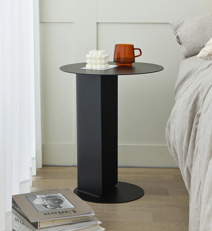 Luxury Sofa side easy portable coffee nesting modern metal table base small Nordic tray Iron side table