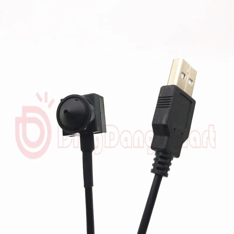 1080P 2 Мп HD 3,7 мм объектив с отверстием UVC USB2.0 Мини шпионская Скрытая камера с отверстием для промышленного осмотра, шлема и полиции
