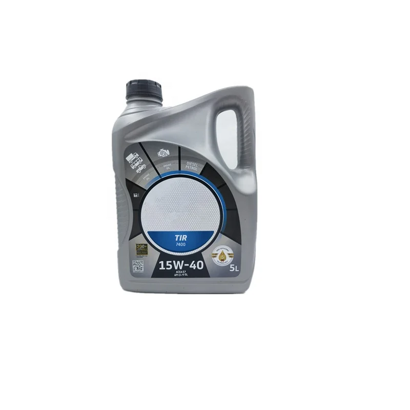 Total 15 w40 diesel engine oil gasoline vehicles 5 ltir7400 gm engine oil