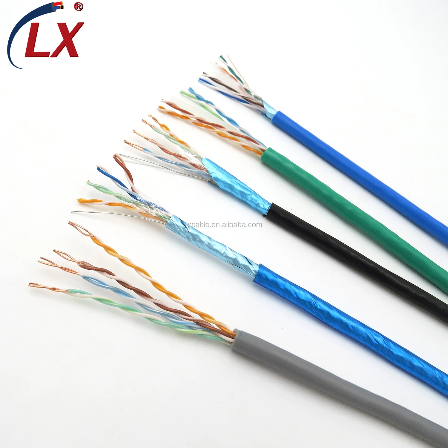 Акция хорошая цена хорошее качество UTP cat6 ethernet lan кабель с изоляцией из ПВХ 1000 футов в