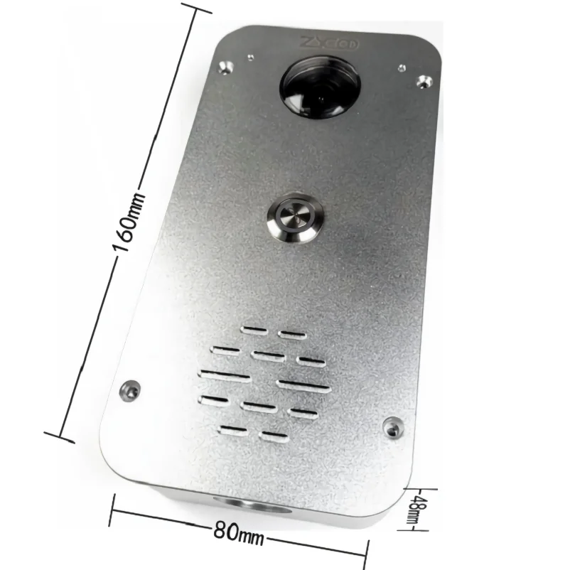 Smart Camera Voice Dialogue Doorbell Access Control Aluminum Alloy Housing cnc machining centre