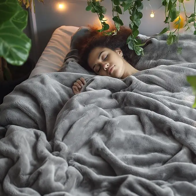 Promotion Super Soft Knit Blanket Manufactory Custom 100% Polyester Designer Knit Throw Blanket Cozy Warm