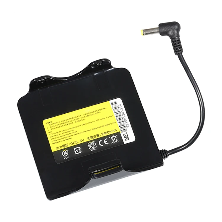 2400mAh External Back up Battery Charger Power Bank Storage Pack for Sony Portable PSP 2000/3000