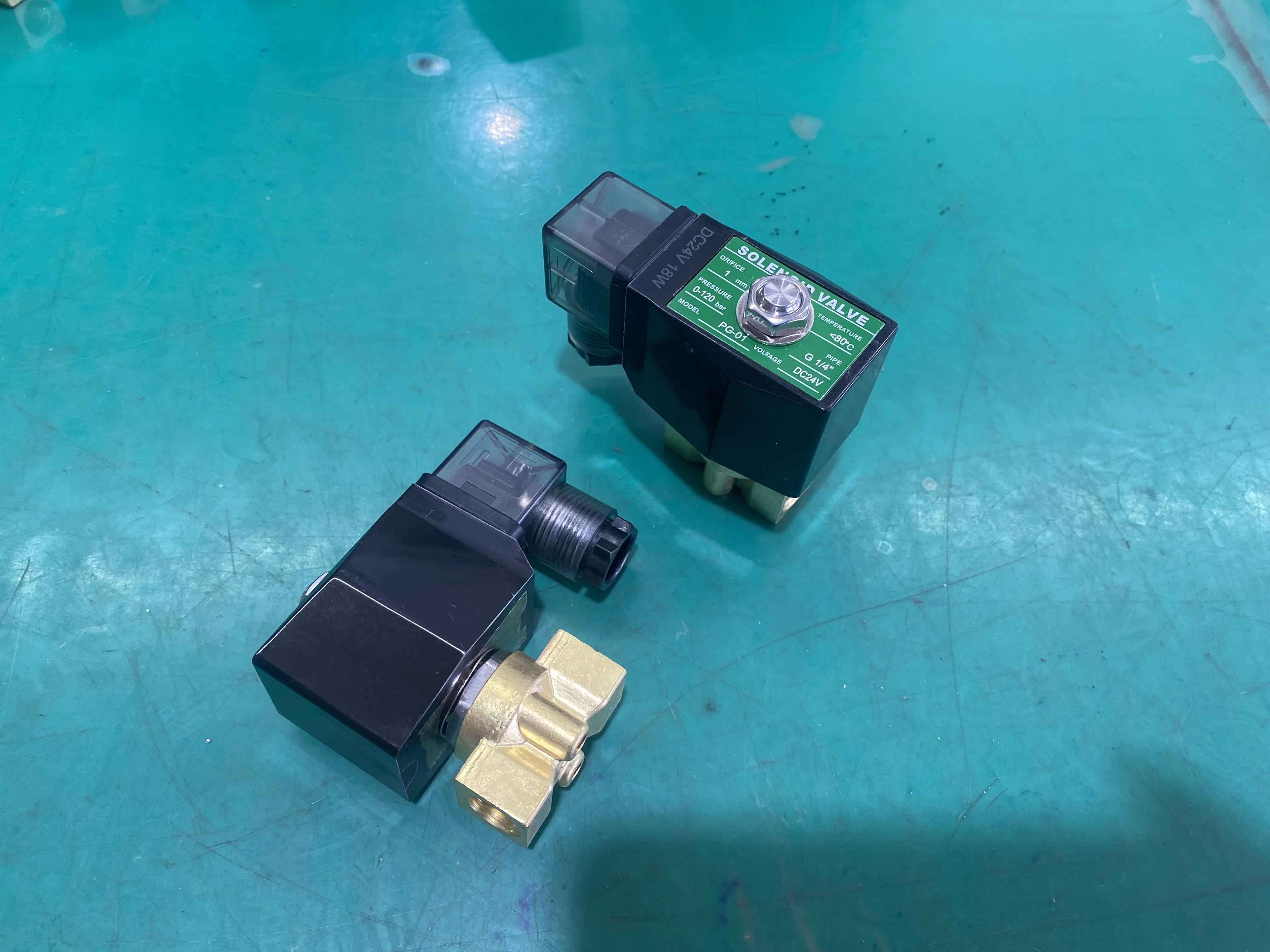 Custom 35bar 50bar 90bar 100bar 120bar 200bar brass stainless 2/2 way compressor solenoid valve high pressure electric valve