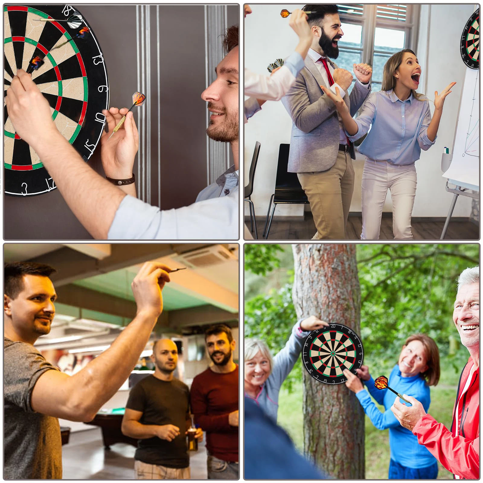 New Product ideas Cible de flechettes Indoor sporting dart board game steel dart board for customized gifts