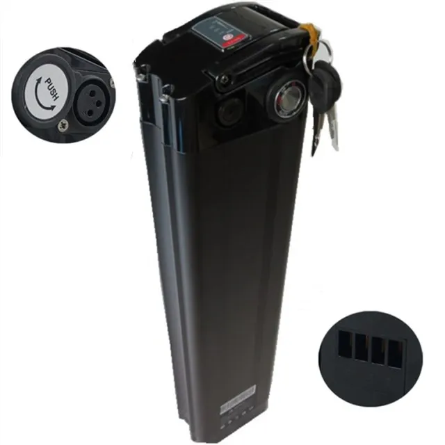 
48 volt electric bicycle lithium ion batteries silver fish 48v / 20 ah 13s8p battery pack for pedelec 1000w 
