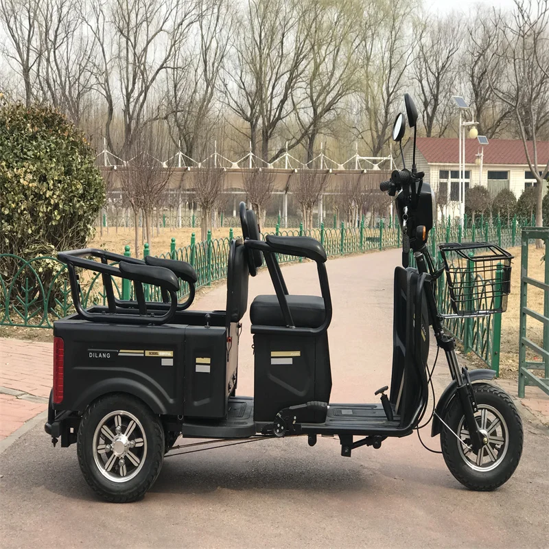 Дешевый семейный складной грузовой трехколесный велосипед для взрослых детей и домашних животных