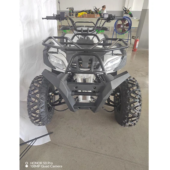 New Design Gas 200CC ATV 10inch Steel 4 Wheeler with Electric Start Outdoor Use Powerful Quad Motorbike