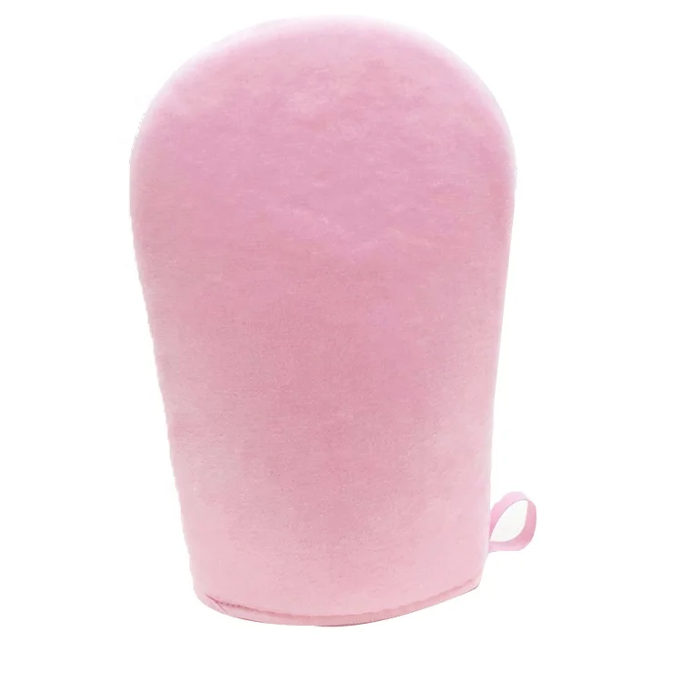 Manufacture fashion products velour comfortable tanning mitt