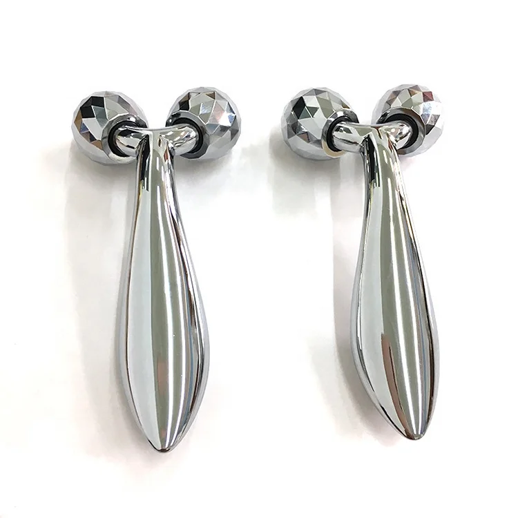 New Product Arrival 3D Roller Thin Face metal Massager face lifting beauty equipment for home use