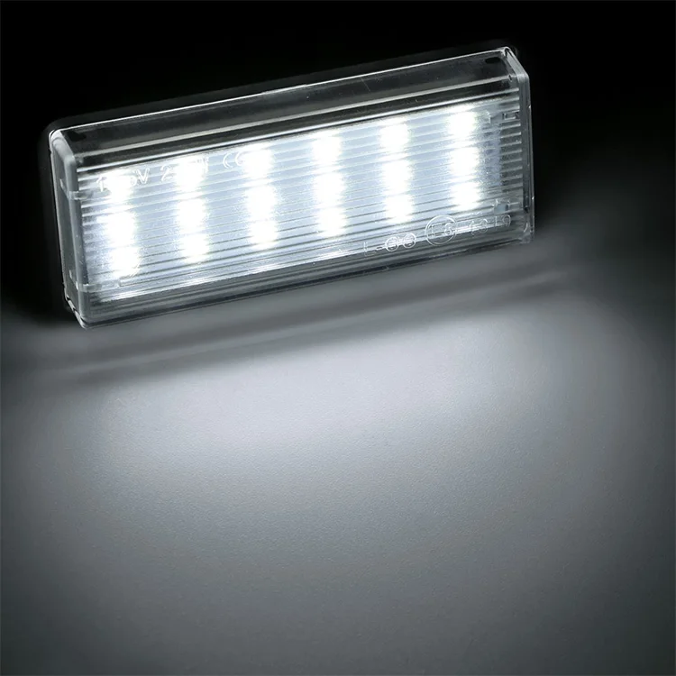 2835 SMD СВЕТОДИОДНЫЙ Автомобильный светильник для номерного знака toyota land cruiser jdm Lexus LX470 LX570 OEM 8127160332